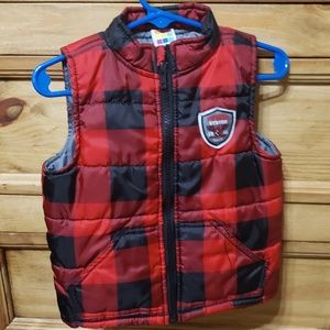 Buffalo Plaid Puffer Vest